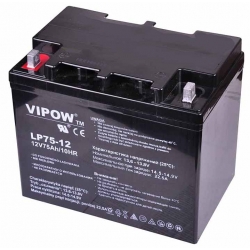 Akumulator agm żelowy VIPOW 12V/75Ah