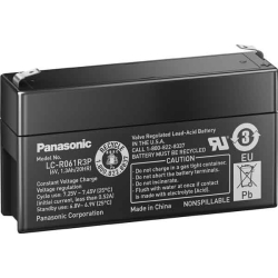 Akumulator żelowy agm PANASONIC 6V/1,3Ah LC-R061R3P