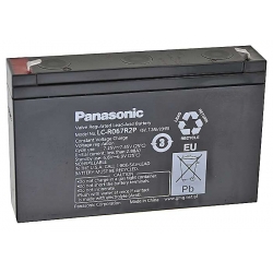 Akumulator żelowy agm PANASONIC 6V/7,2Ah LC-R067R2P