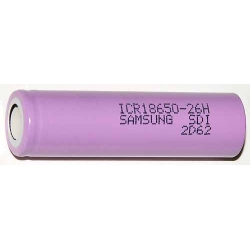 Akumulator 18650 Li-ion litowojonowy litowy 3,6V 2,6 Ah Samsung
