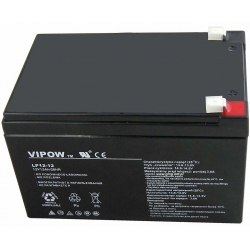 Akumulator agm żelowy VIPOW 12V 12Ah