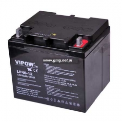 Akumulator agm żelowy VIPOW 12V40Ah