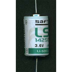 Bateria SAFT LS14250 CNA 3,6V 1,1Ah