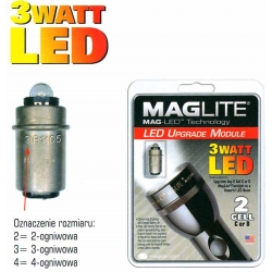 Żarówka MAGLITE LED na 3 na baterie D C LR20