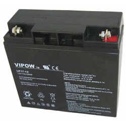 Akumulator agm żelowy VIPOW 12V 17.0Ah