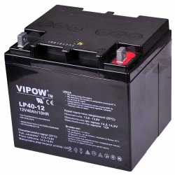 Akumulator agm żelowy VIPOW 12V40Ah