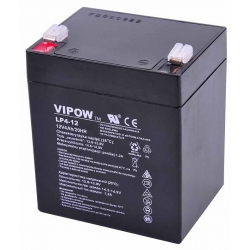 Akumulator agm żelowy VIPOW 12V 4.0Ah