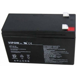 Akumulator agm żelowy VIPOW 12V 7.5Ah