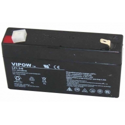 Akumulator agm żelowy VIPOW 6V 1.3Ah