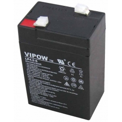 Akumulator agm żelowy VIPOW 6V 4.5Ah