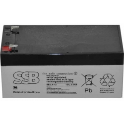 #Akumulator #SSB #AGM #12V #3,4Ah