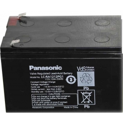 Akumulator żelowy agm PANASONIC 12V/12Ah LC-RA1212PG