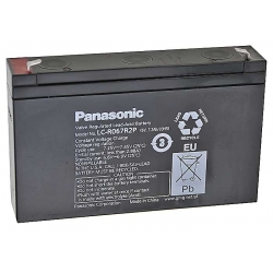 Akumulator żelowy agm PANASONIC 6V/7,2Ah LC-R067R2P