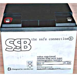 #Akumulator S#BL #AGM #12V #33Ah