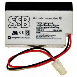 #Akumulator #SSB #AGM #12V #0,8Ah