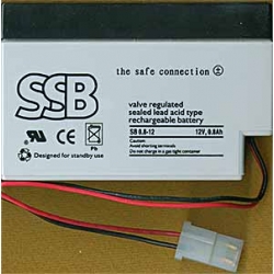 #Akumulator #SSB #AGM #12V #0,8Ah
